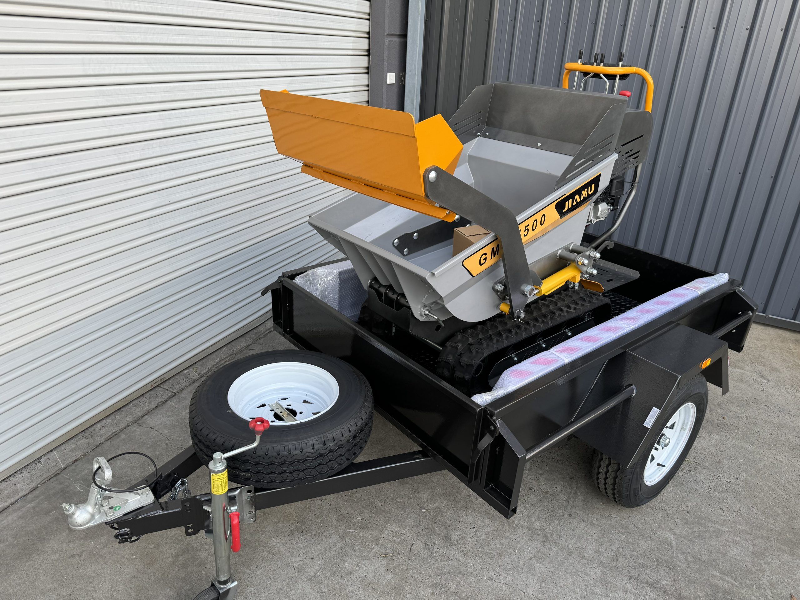Jiamu Dumper + Single Axle Trailer Package - Image 6